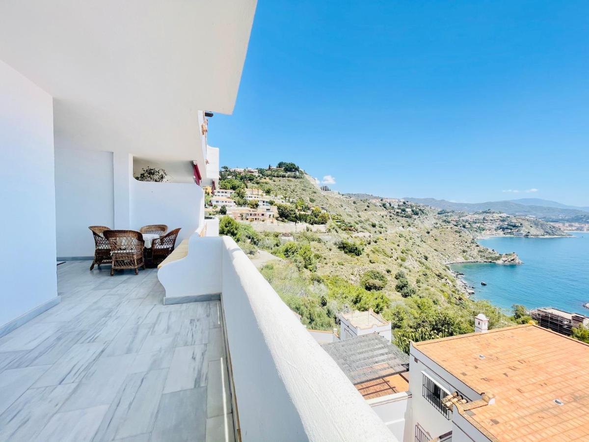 Marina Sunrise, Preciosas Vistas Al Mar Apartment La Herradura  Bagian luar foto