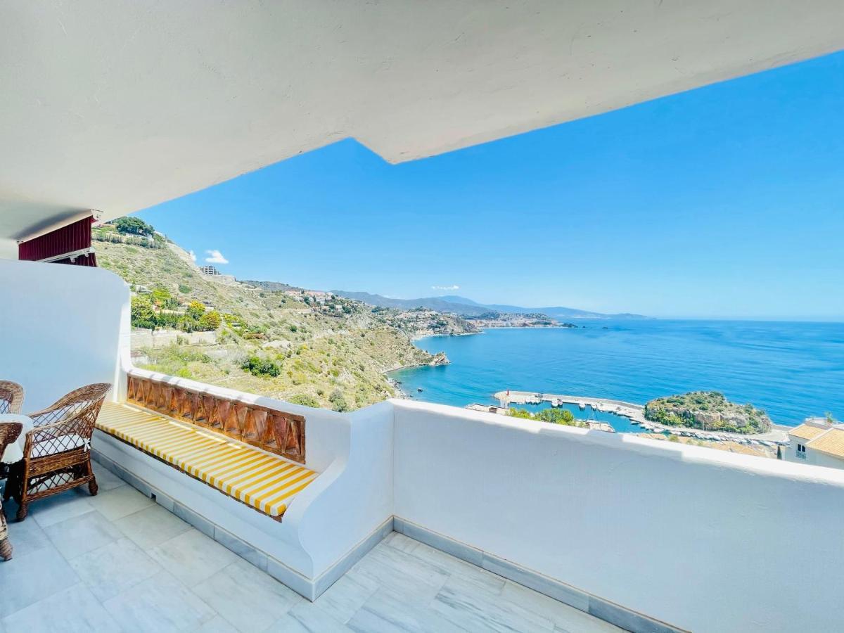 Marina Sunrise, Preciosas Vistas Al Mar Apartment La Herradura  Bagian luar foto